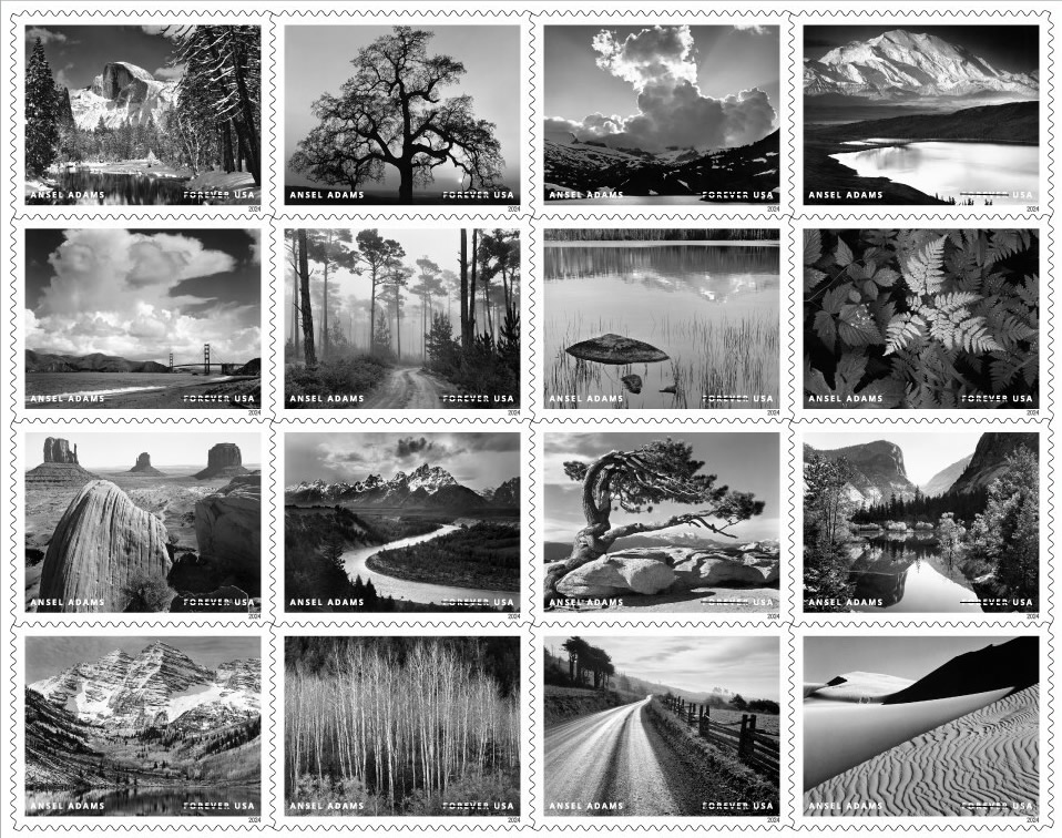 Ansel Adams Stamps: Capturing America’s Natural Wonders in Black and&nbsp;White