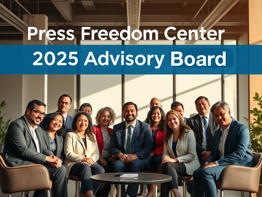Press Freedom Center at National Press Club Announces 2025 Advisory Board