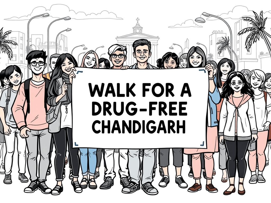 Join the Walk for a Drug-Free Chandigarh on May 3, 2025