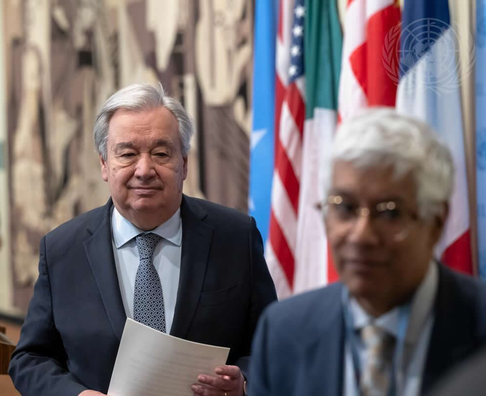 UN Secretary-General Urges Restraint in India-Pakistan&nbsp;Tensions