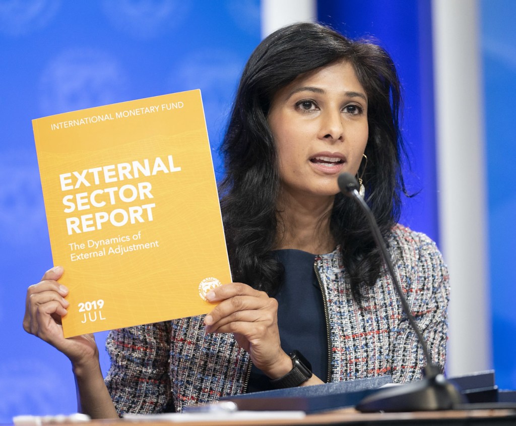 IMF’s Gita Gopinath Returns to Harvard as Economics Professor