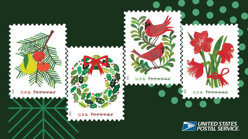 USPS Unveils Festive Holiday Cheer Stamp&nbsp;Collection
