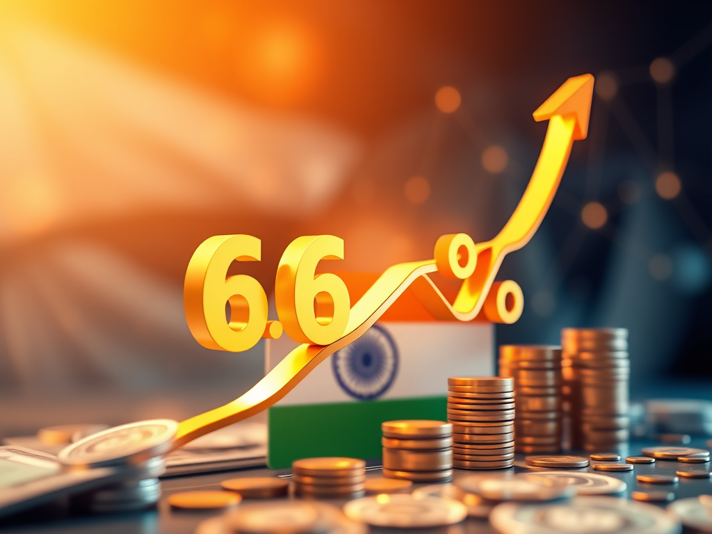 IMF Raises India’s GDP Growth Forecast to 6.6% for&nbsp;2025-2026