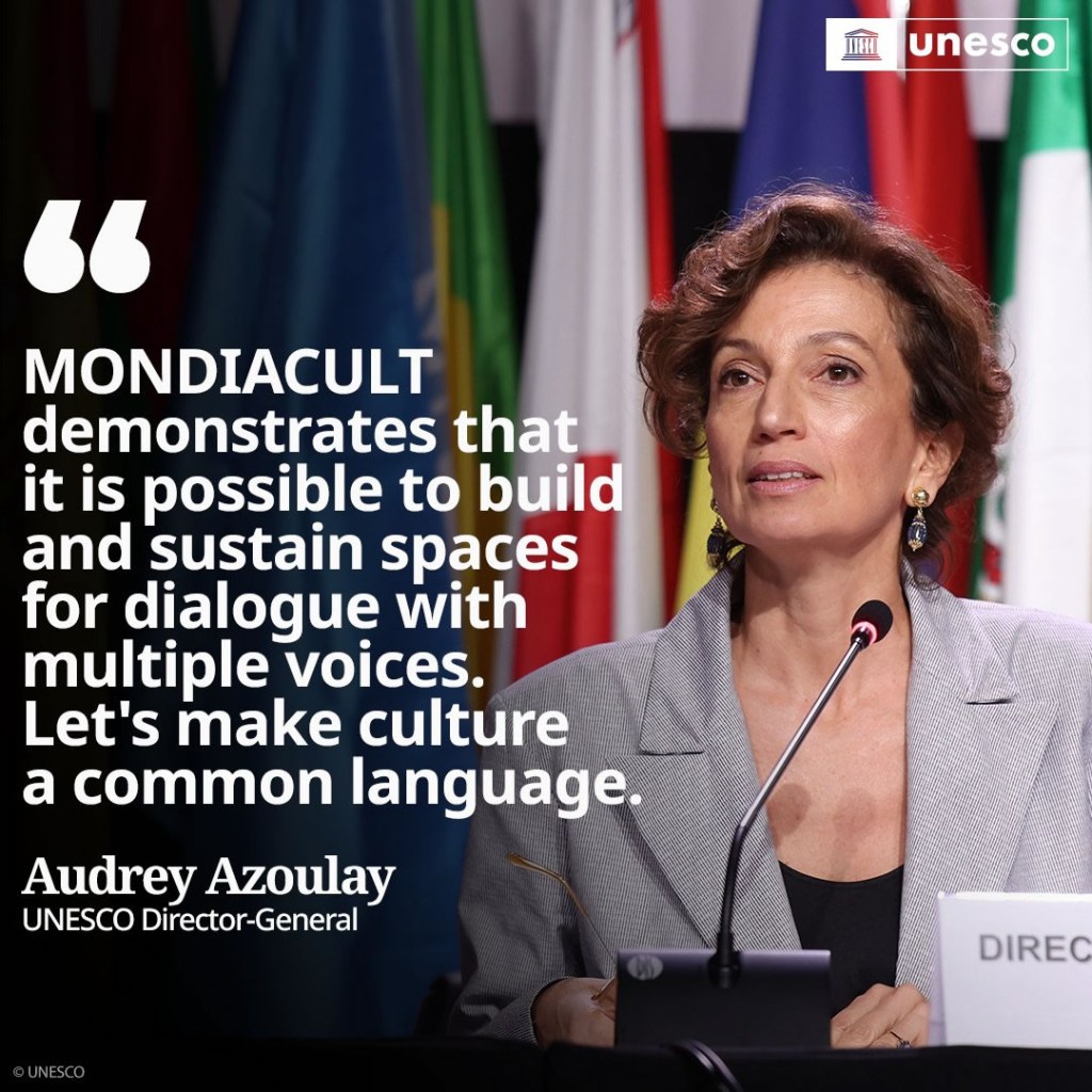 MONDIACULT 2025: UNESCO’s World Conference on&nbsp;Culture