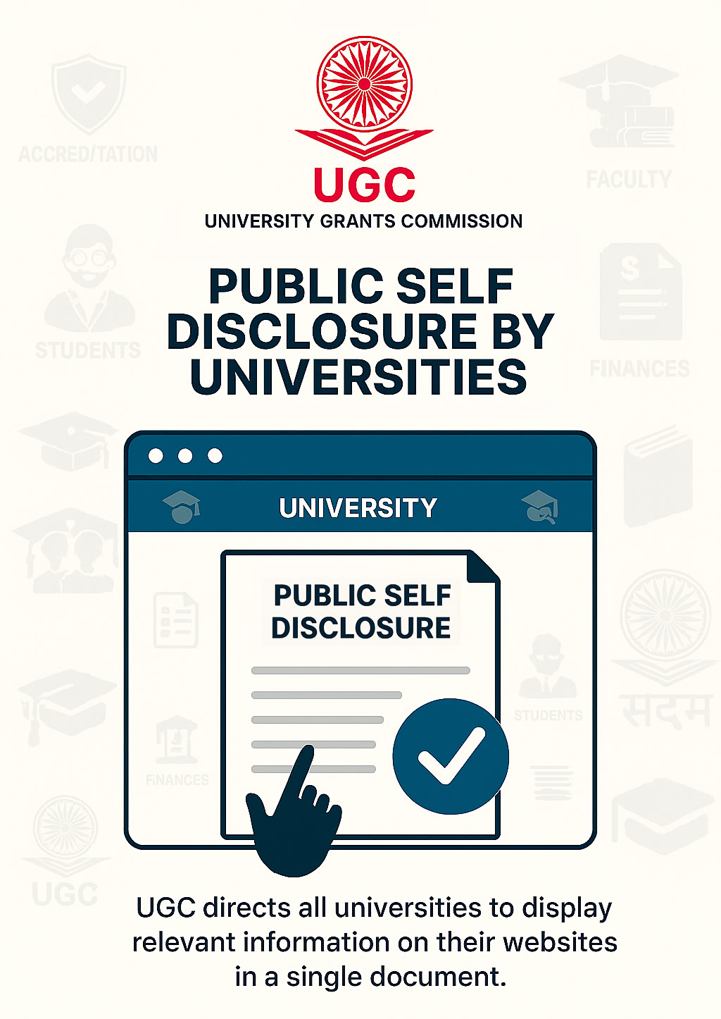 Public Self Disclosure: UGC’s Transparency Directive for Indian&nbsp;Universities