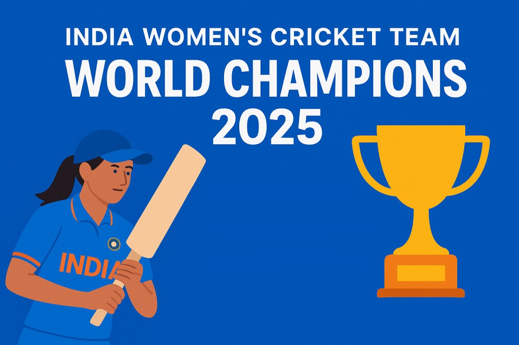 Historic Moment: India Secures Women’s World Cup&nbsp;Victory