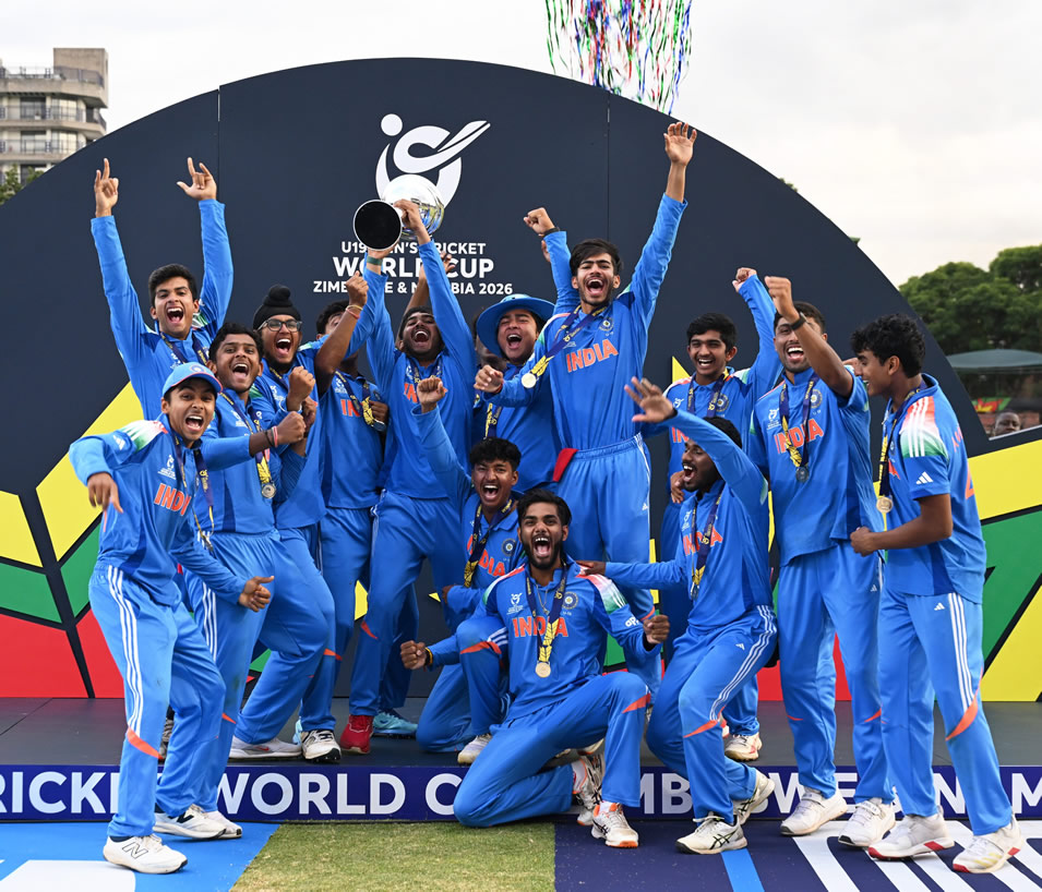India U-19 Cricket Team: Champions Again with 100-Run&nbsp;Victory