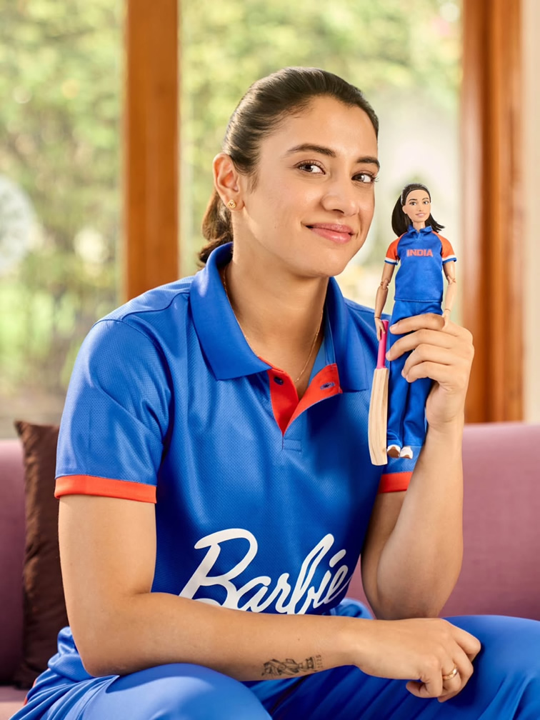 Smriti Mandhana’s Historic Barbie Doll&nbsp;Unveiled