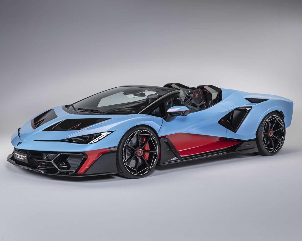 Fenomeno Roadster: the most powerful open−top ever created by&nbsp;Lamborghini